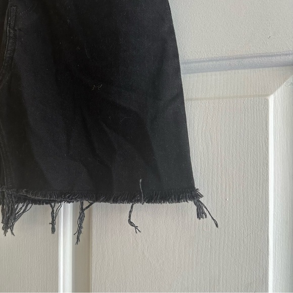 & Other Stories High Rise Raw Edge Denim‎ Mini Skirt Size 2 - Picture 4 of 8